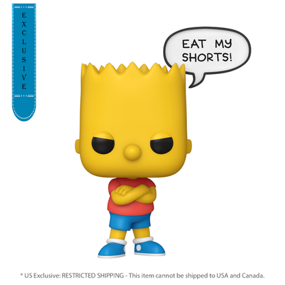 Funko Pop The Simpsons Bart Pop! Sayings