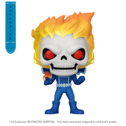 Funko Pop Marvel: Strange Tales Ghost Rider US Exclusive Glow Pop! Vinyl [RS]