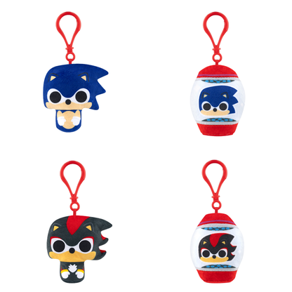 Funko Pop Sonic Plush Keychain Assortment (Display of 12)