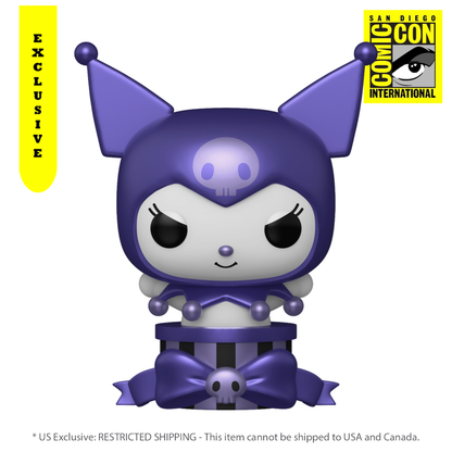 Funko Pop Hello Kitty Kuromi Purple Metallic SDCC 2025 Exclusive Pop! Vinyl [RS]