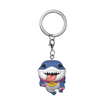 Funko Pop Marvel Rivals Jeff the Land Shark Pop! Keychain