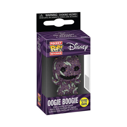 Funko Pop The Nightmare Before Christmas Oogie Boogie Glow Pop! Keychain