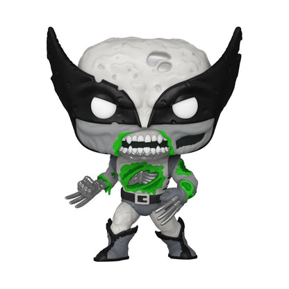 Funko Pop Marvel: Zombies Wolverine US Exclusive Glow Pop! Vinyl [RS]