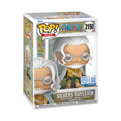 Funko Pop One Piece Silvers Rayleigh (with Chase) US Exclusive Pop! Plus [RS]