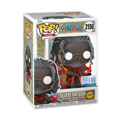Funko Pop One Piece Silvers Rayleigh (with Chase) US Exclusive Pop! Plus [RS]