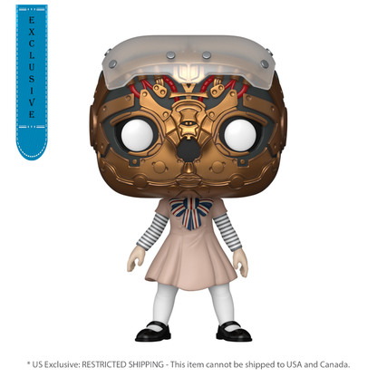 Funko Pop M3GAN M3GAN Robot Face Exposed US Exclusive Metallic Pop! Vinyl [RS]