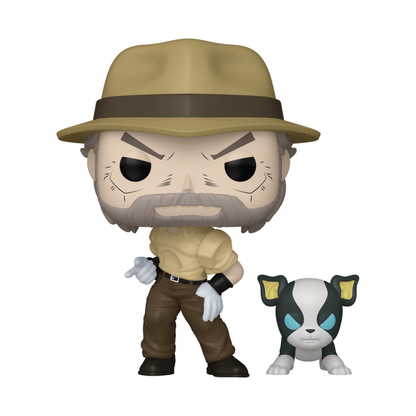 Funko Pop Jojo's Bizarre Adventure Joseph with Iggy Pop! Vinyl