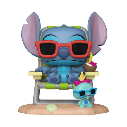 Funko Pop Lilo & Stitch Stitch in Sunlounger US Exclusive Pop! Premium [RS]
