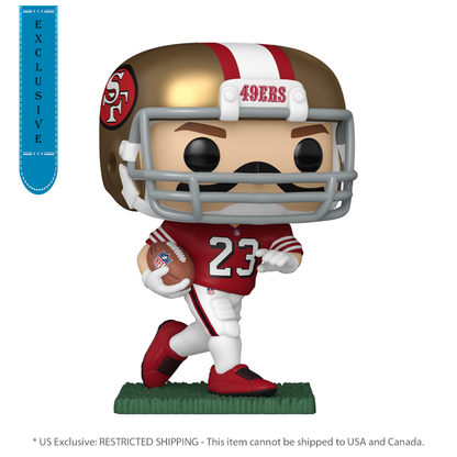 Funko Pop NFL: 49ers Christian McCaffrey (Throwback) Pop! Vinyl