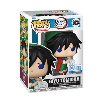 Funko Pop Demon Slayer Giyu Tomioka (Holiday) US Exclusive Pop! Vinyl [RS]