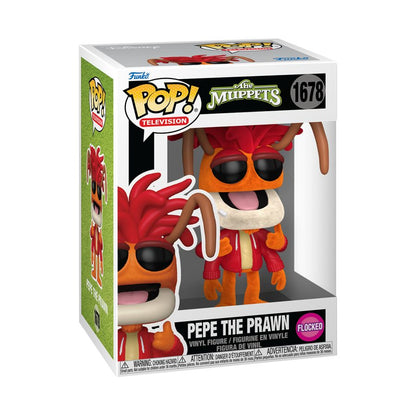 Funko Pop Muppets Pepe the Prawn (Flocked) Pop! Vinyl