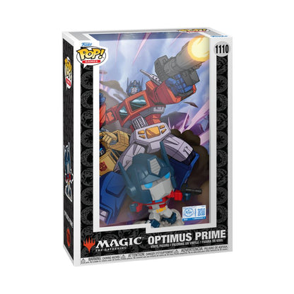 Funko Pop Transformers X Magic: The Gathering Optimus Prime Pop! Cover