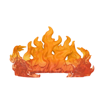 Funko Pop Pop! Elements Fire Pop! Environment Base