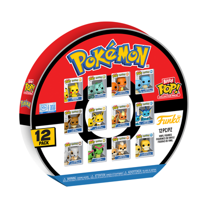 Funko Pop Pokemon Pokeball Bitty Pop! 12 Pack