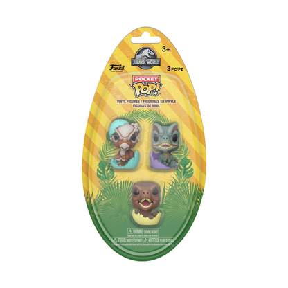 Funko Pop Jurassic World Easter Pocket Pop! 3 Pack