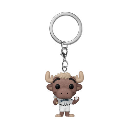 Funko Pop MLB: Mascots Seattle Mariner Moose Pop! Vinyl Keychain