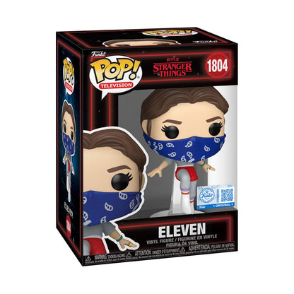 Funko Pop Stranger Things Eleven with Bandana (Floating) US Exclusive Pop! Vinyl [RS]