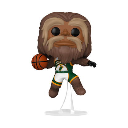 Funko Pop NBA: Mascots Seattle Sasquatch Pop! Vinyl