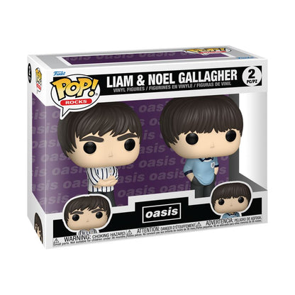 Funko Pop Oasis Liam & Noel Gallagher Pop! Vinyl 2 PackK