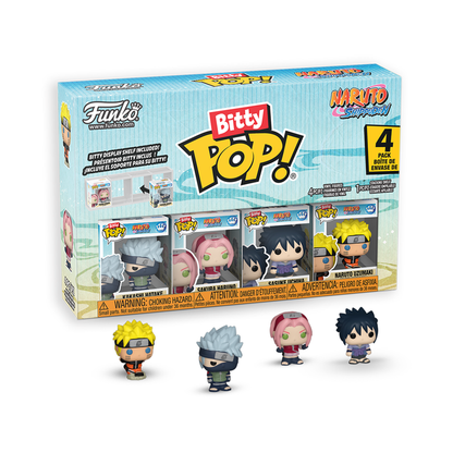 Funko Pop Naruto Team 7 Bitty Pop! 4 Pack