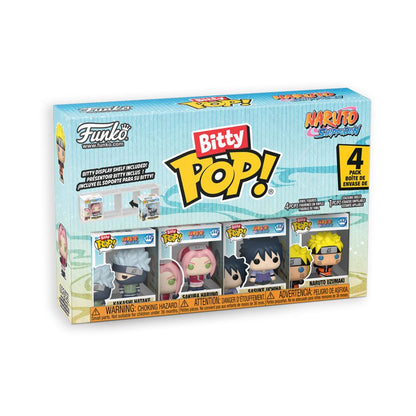 Funko Pop Naruto Team 7 Bitty Pop! 4 Pack