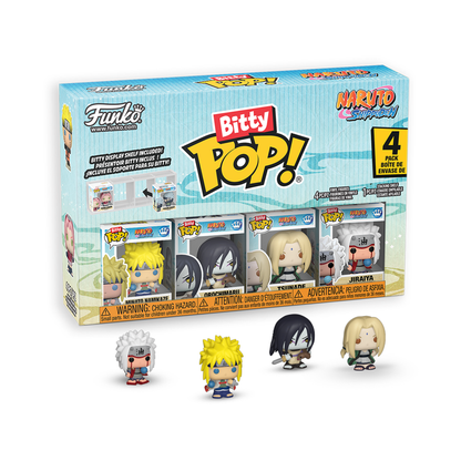 Funko Pop Naruto Team 2 Bitty Pop! 4 Pack