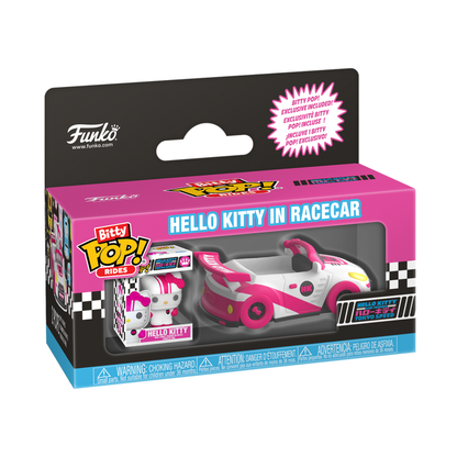 Funko Pop Hello Kitty Hello Kitty w/Racecar Bitty Pop! Ride
