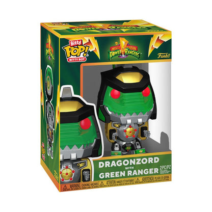 Funko Pop Power Rangers Green Ranger w/Megazord Bitty Pop! Bot