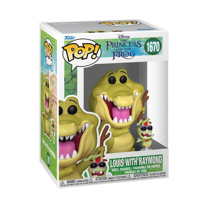 Funko Pop The Princess and The Frog Louis with Raymond Pop! Vinyl