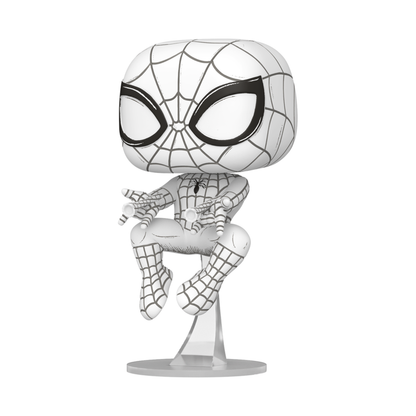 Funko Pop Marvel: Sketched Spider Man Pop! Vinyl