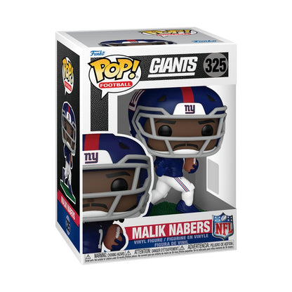 Funko Pop NFL: Giants Malik Nabers Pop! Vinyl