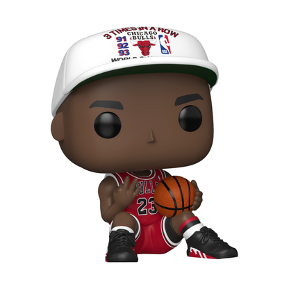 Funko Pop NBA: Bulls Michael Jordan (3 in a Row) Pop! Vinyl