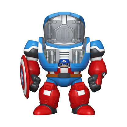 Funko Pop What If Captain America w/Mech Bitty Pop! Bot