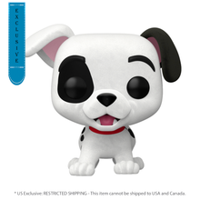 Funko Pop 101 Dalmatians (1961) Patch US Exclusive Flocked Pop! Vinyl [RS]