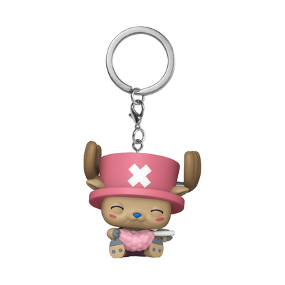 Funko Pop One Piece Chopper with Cotton Candy Pop! Keychain