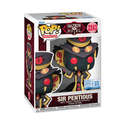 Funko Pop Hazbin Hotel Sir Pentious (with chase) US Exclusive Pop! Vinyl! [RS]
