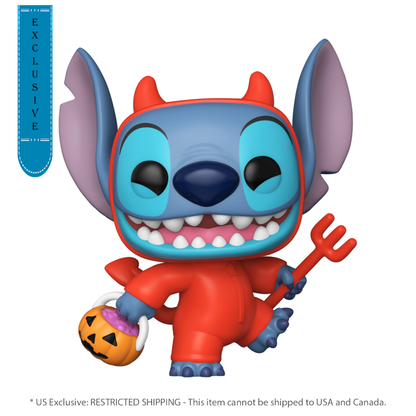 Funko Pop Lilo & Stitch Stitch as Devil US Exclusive (with Chase) Pop! Vinyl [RS]