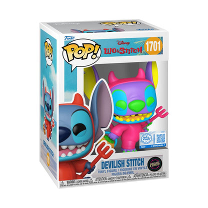 Funko Pop Lilo & Stitch Stitch as Devil US Exclusive (with Chase) Pop! Vinyl [RS]