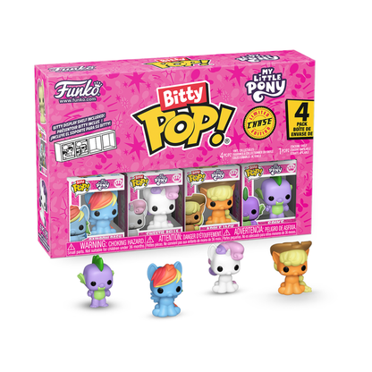 Funko Pop My Little Pony Rainbow Dash Bitty Pop! 4 Pack