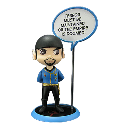 Quantum Mechanix Star Trek: The Original Series Trekkies Mirror Spock Q Pop Figure