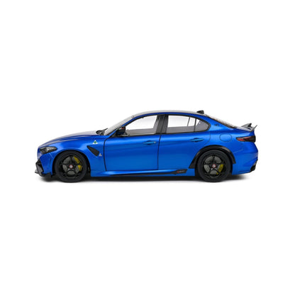 Solido Solido 1:18 2022 Alfa Romeo Giulia GTA Blue Anodized Diecast Vehicle
