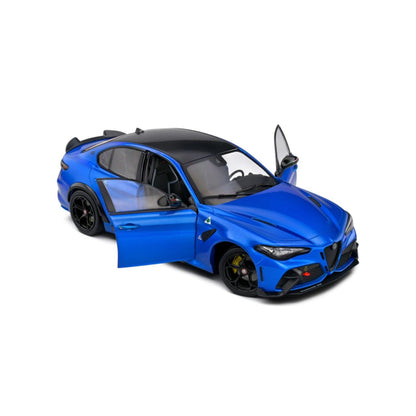 Solido Solido 1:18 2022 Alfa Romeo Giulia GTA Blue Anodized Diecast Vehicle