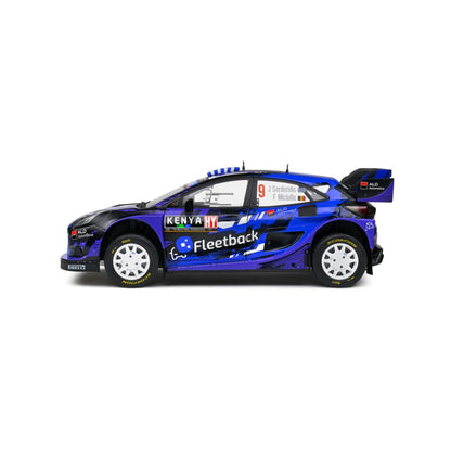 Solido Solido 1:18 2022 Ford Puma Rally1 Hybrid #9 Serderidis/Miclotte Rally Kenya Diecast Vehicle