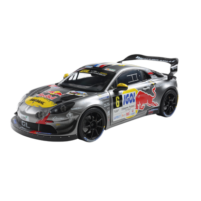 Solido Solido 1:18 2019 Alpine A110 RGT+ Grey #6 Diecast Vehicle