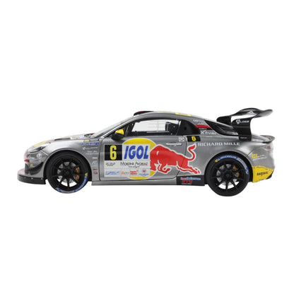 Solido Solido 1:18 2019 Alpine A110 RGT+ Grey #6 Diecast Vehicle