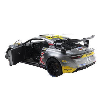 Solido Solido 1:18 2019 Alpine A110 RGT+ Grey #6 Diecast Vehicle