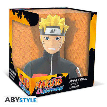 ABYstyle Naruto Shippuden Naruto Vinyl PVC Money Bank
