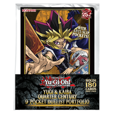 Yu-Gi-Oh! Yugi & Kaiba Quarter Century 9 Pocket Card Portfolio