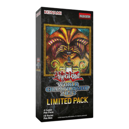 Yu-Gi-Oh! 2025 Limited World Championship Pack Box of 10