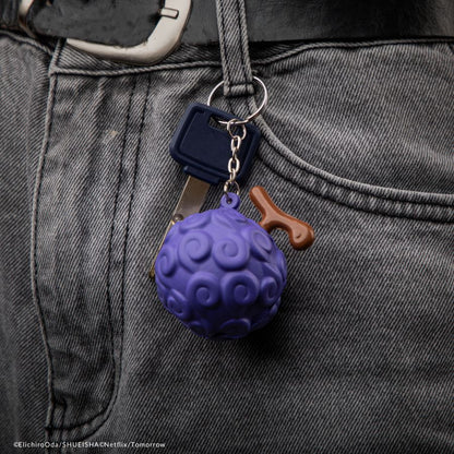 Cinereplicas One Piece (Netflix) Squishy Gum Gum Fruit Keychain